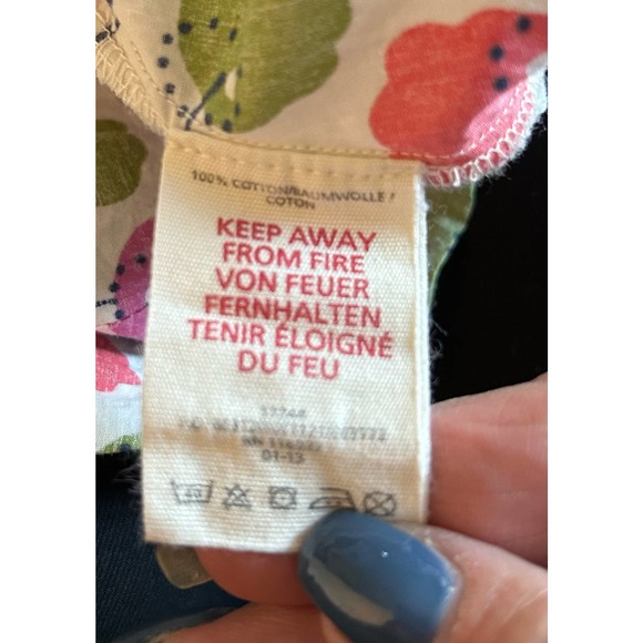 Mini Boden Apron Multi Color Dress Size 5-6 - Picture 5 of 11